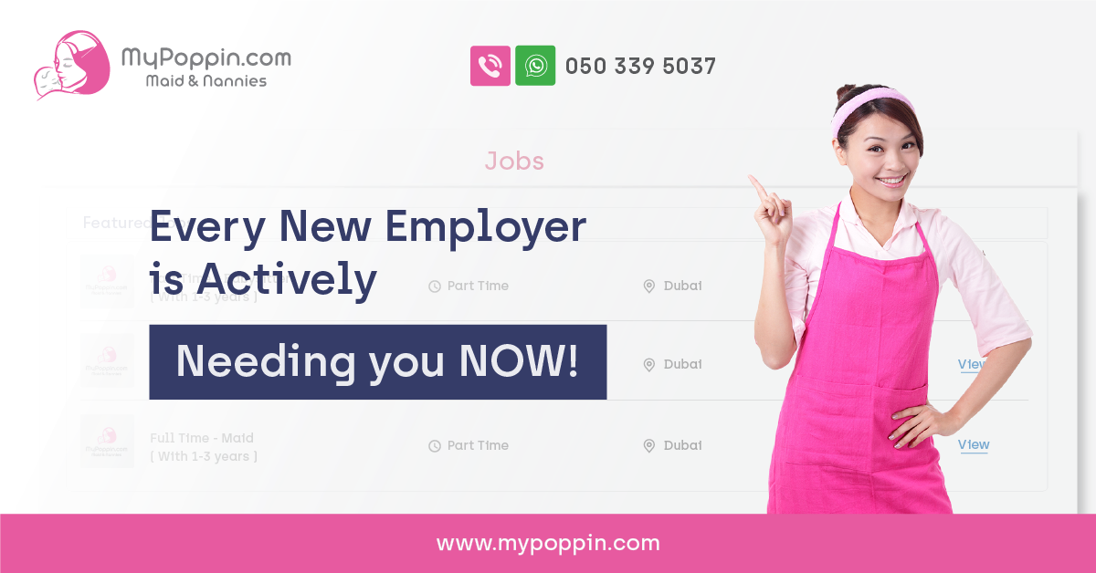 Domestic Worker Jobs List | MyPoppin.com